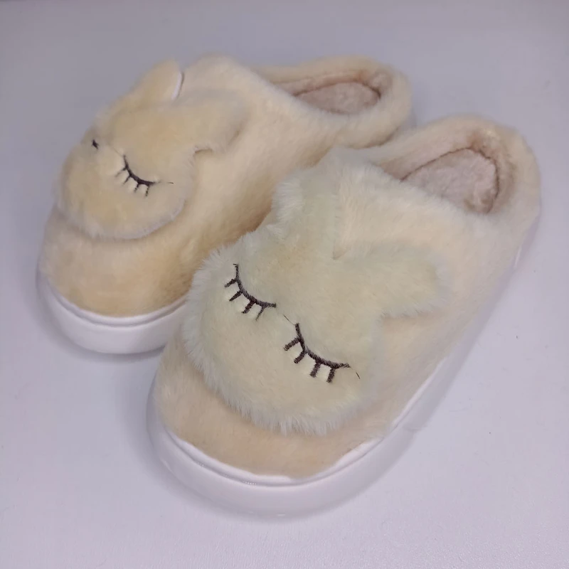 عکس شماره 2 : دمپایی حوله-ای مدل خرگوشی جلوبسته کد 1610-lyw