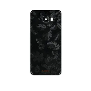MAHOOT Black-Wildflower Cover Sticker for Samsung Galaxy C7