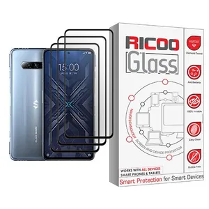 Ricoo Glass MIX003 Screen Protector For Xiaomi Black Shark 4 Pack Of 3