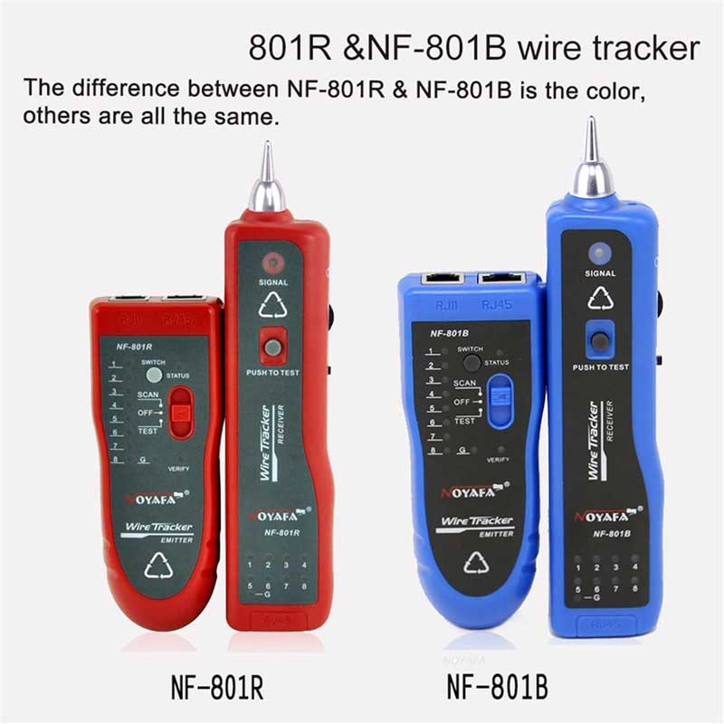 تستر کابل شبکه مدل NETPIL NF801
