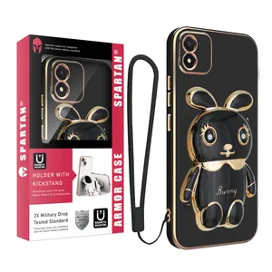کاور اسپارتان مدل Bunny Strap مناسب برای گوشی موبایل آنر X5 4G به همراه بند