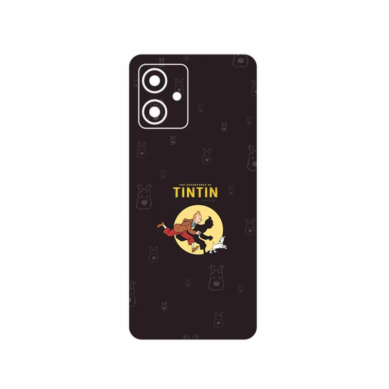 برچسب پوششی ماهوت مدل Tintin مناسب برای گوشی موبایل موتورولا Moto G54