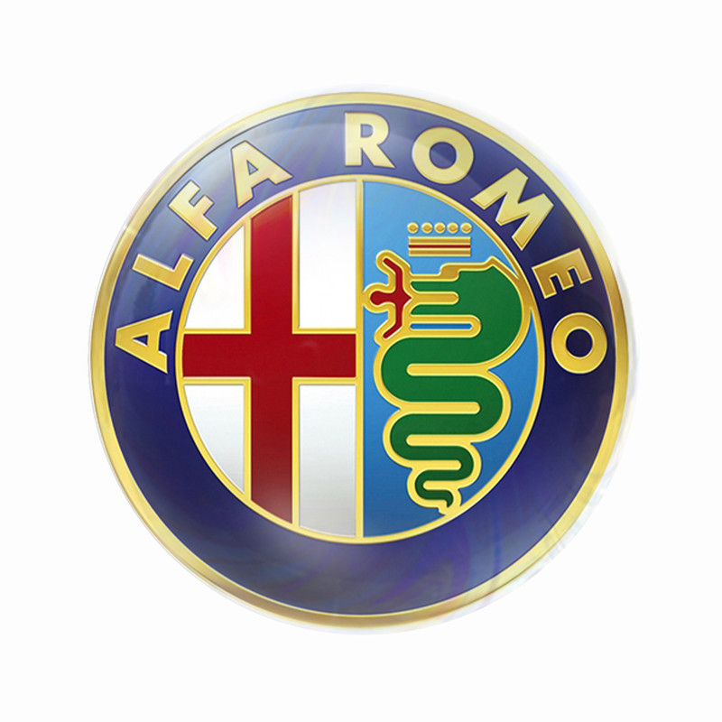مگنت عرش طرح لوگو ماشین آلفارومئو Alfa Romeo کد Asm3446 
