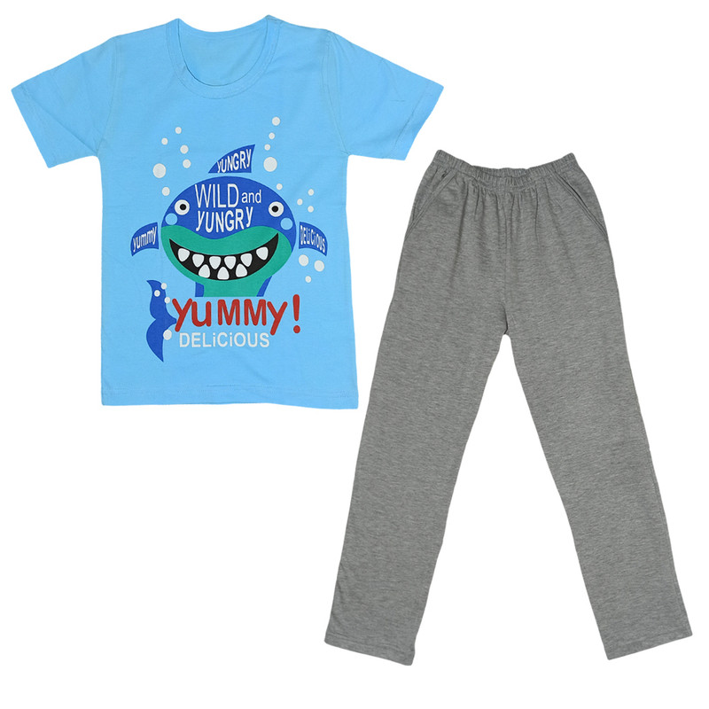 ست تی شرت و شلوار پسرانه مدل 33