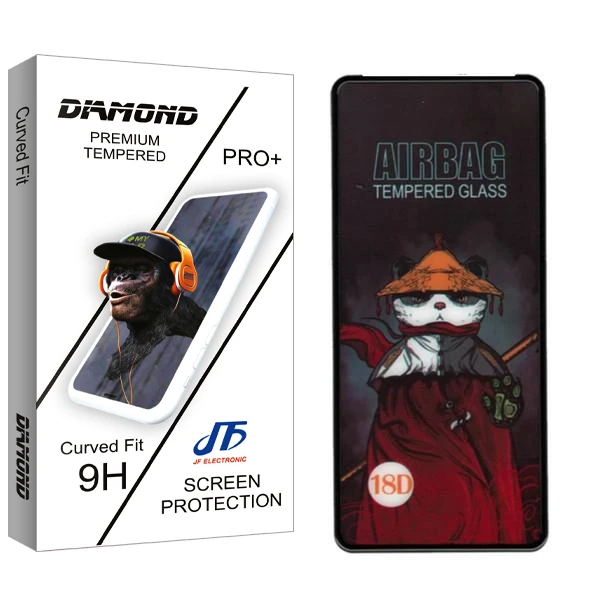 محافظ صفحه نمایش جی اف مدل Diamond Air Bag مناسب برای گوشی موبایل اوپو A96