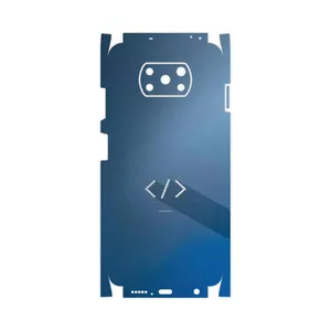 MAHOOT Minimal Coding icon-FullSkin Cover Sticker for Xiaomi Poco X3 NFC
