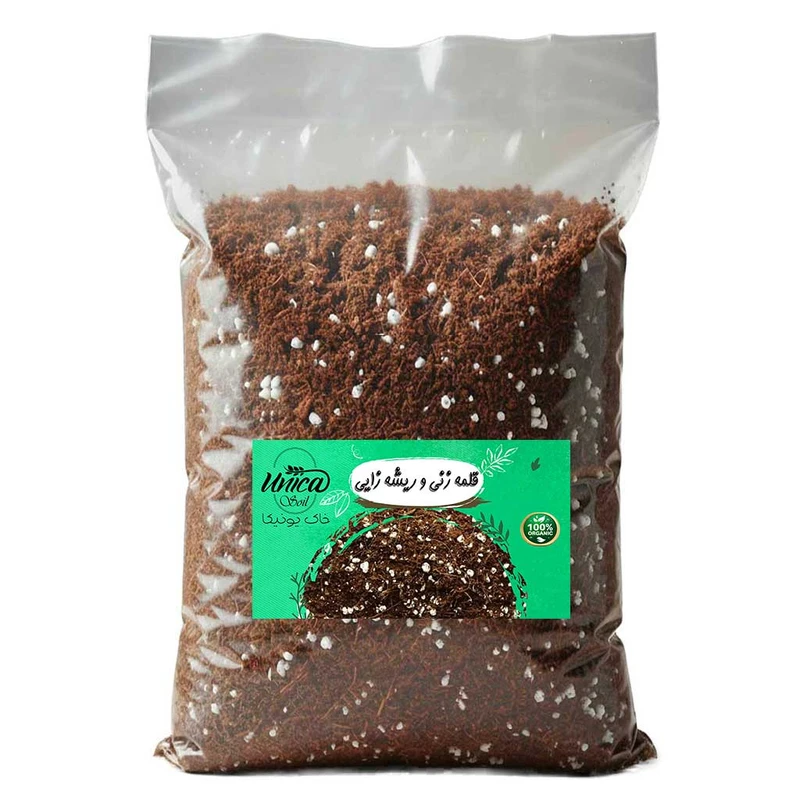 خاک قلمه زنی و ریشه زایی یونیکا خاک مدل 10LTR وزن 2/5 کیلوگرم