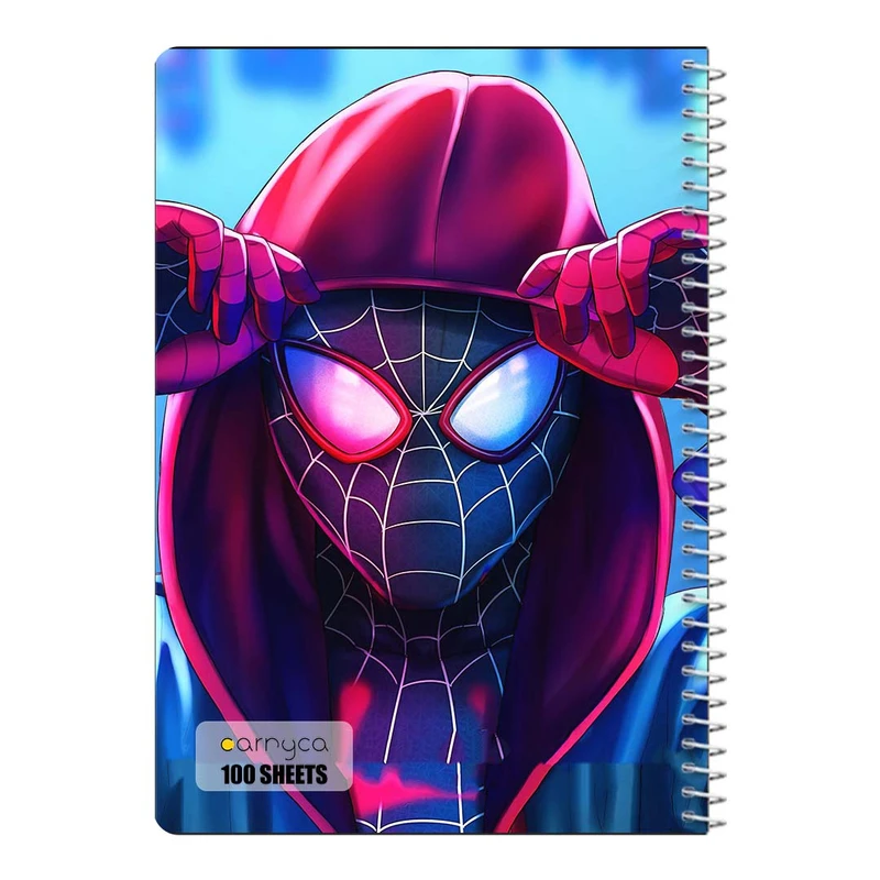 دفتر مشق 100 برگ سیمی کارنیکا طرح Man-مرد عنکبوتی Spider کد 89965