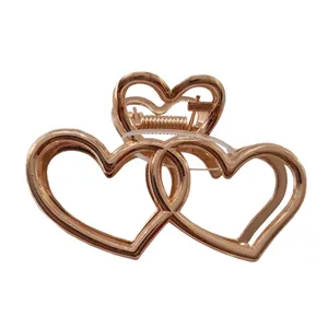 کلیپس مو زنانه مدل قلبی