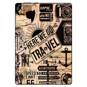 کاور مگافون طرح مسافرت مدل 8098 مناسب برای تبلت لنوو Tab M10 HD / FHD