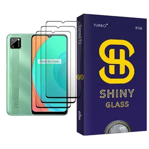 Atouchbo Shiny Glass MIX003 Screen Protector For Realme C11 Pack Of 3