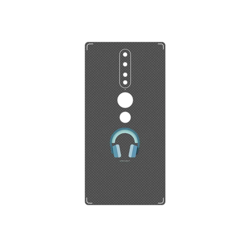 برچسب پوششی ماهوت مدل Minimal Headphone Icon مناسب برای گوشی موبایل لنوو Phab2 Pro