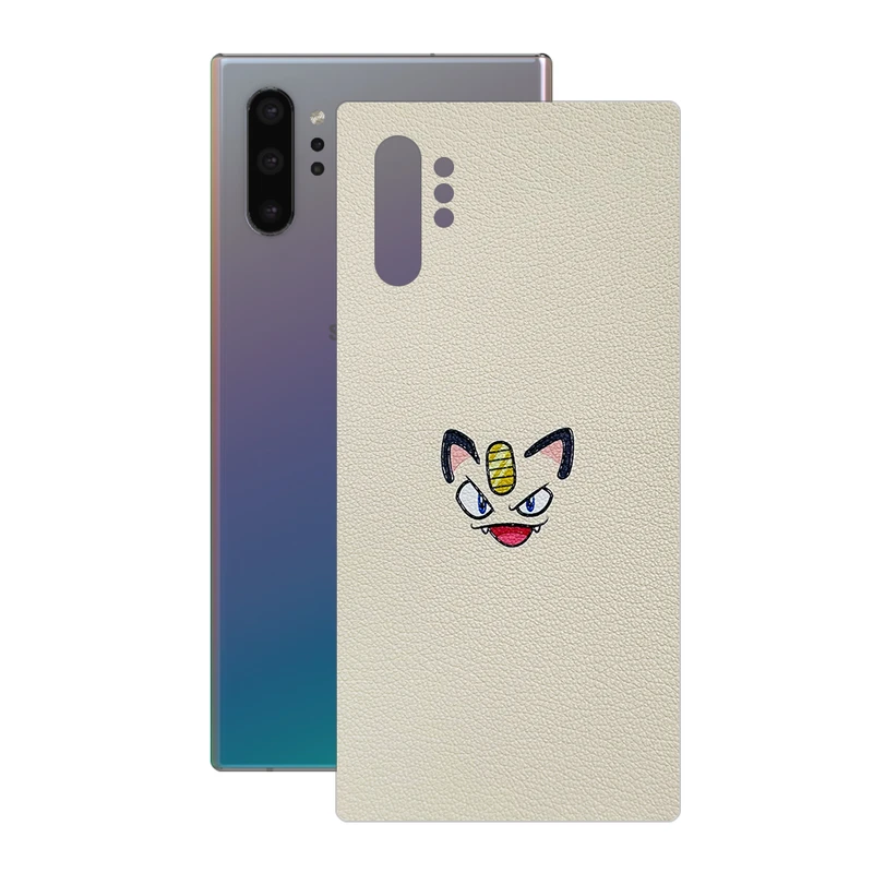 برچسب پوششی ریمکس مدل Leth طرح میو پوکومون مناسب برای گوشی موبایل سامسونگ Galaxy Note 10 Plus