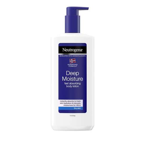  لوسیون بدن نوتروژینا مدل Deep Moisture حجم 250 میلی لیتر