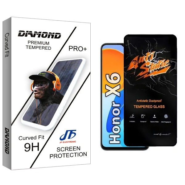 محافظ صفحه نمایش جی اف مدل Diamond Antistatic مناسب برای گوشی موبایل هوآوی X6