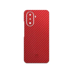 MAHOOT Red-Fiber Cover Sticker for Huawei Nova Y70 Plus