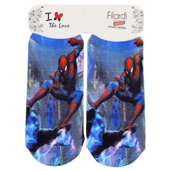 جوراب پسرانه فیلاردی مدل Spiderman کد 02
