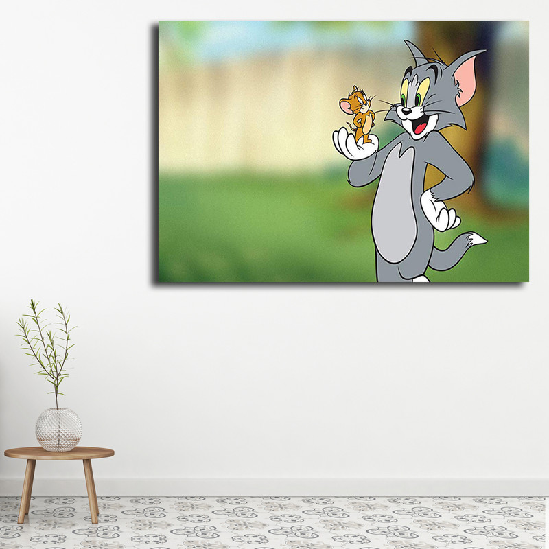  تابلو کودک و نوزاد مدل تام و جری کد 30