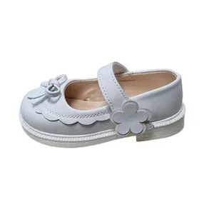 کفش رسمی دخترانه مدل گلی