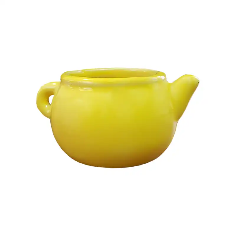 گلدان سفالی طرح قوری