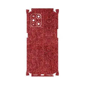 MAHOOT Fabric Texture 4-FullSkin Cover Sticker for Oppo Find X3 Pro