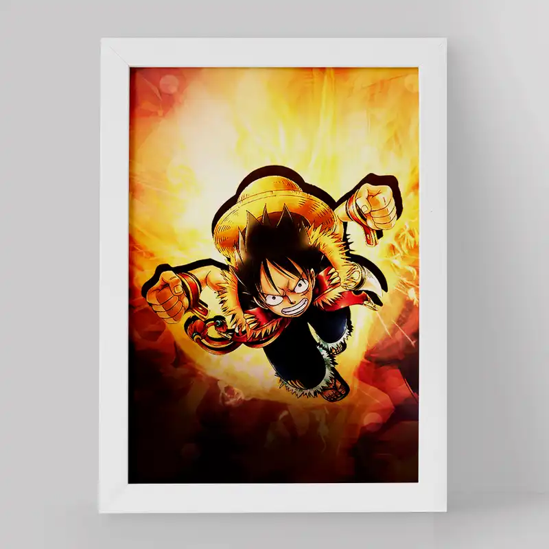 تابلو خندالو مدل لوفی انیمه وان پیس One Piece کد 17215