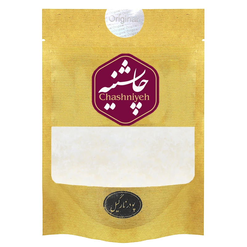 پودر نارگیل چرب ممتاز چاشنیه - 200 گرم