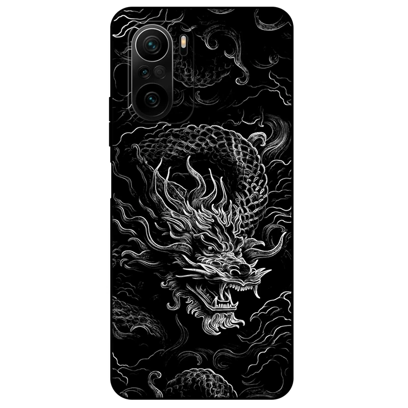 کاور مگافون طرح اژدها مدل 1897 مناسب برای گوشی موبایل شیائومی Poco F3 / Redmi K40 / K40 Pro