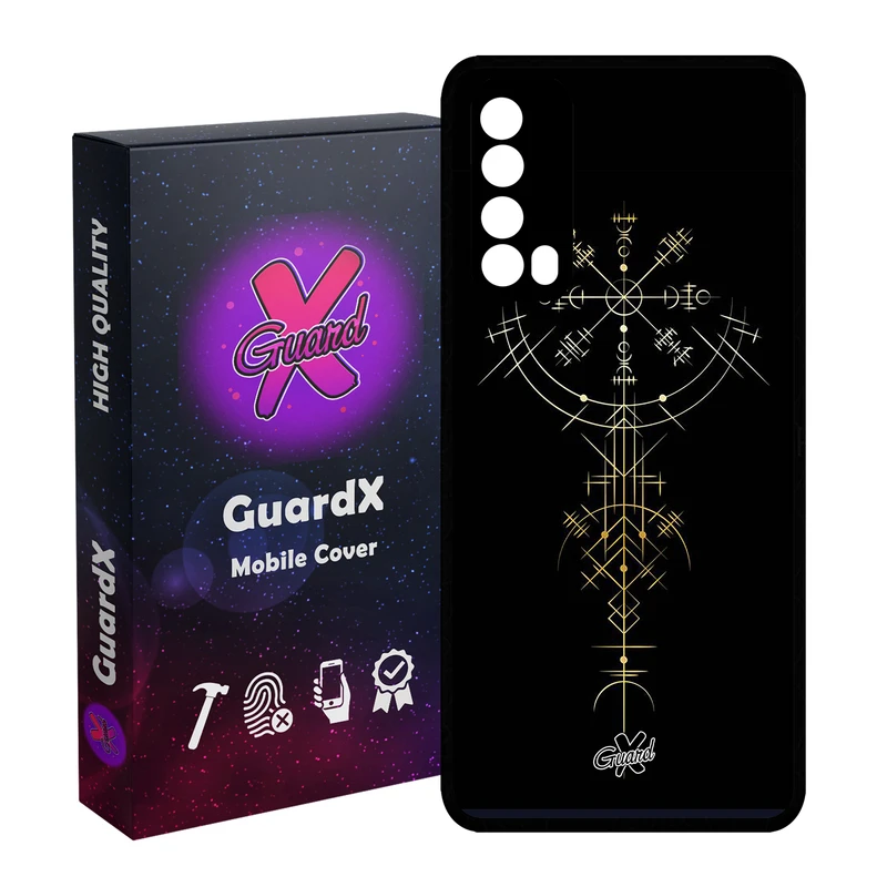 کاور گارد ایکس طرح Shape مدل Glass10238 مناسب برای گوشی موبایل هوآوی Y7A / P Smart 2021