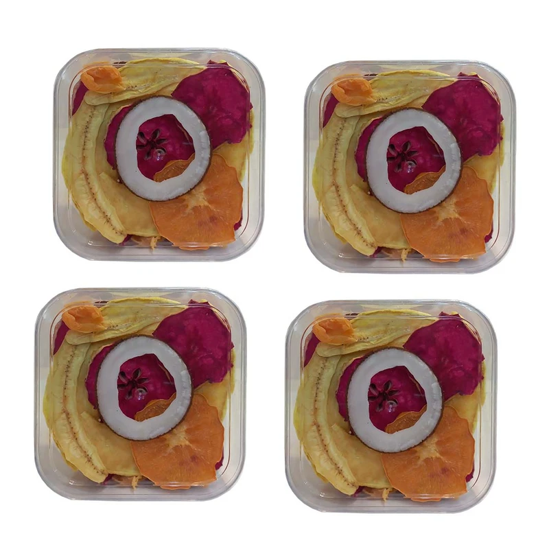 میوه خشک مخلوط - 600 گرم بسته 4 عددی