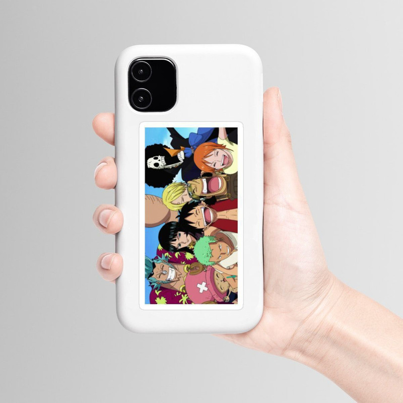 استیکر لپ تاپ و موبایل گوفی طرح انیمه وان پیس مدل one piece group 1