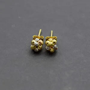 گوشواره طلا 18 عیار زنانه کانیار گالری مدل E17