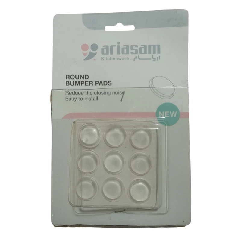 ضربه گیر درب و شیشه آریاسام مدل c125 بسته 9 عددی