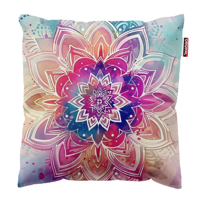 کوسن پاد آفرین مدل گل کد k110 سایز 30×30 سانتی‌متر