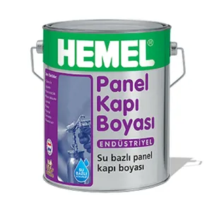 رنگ درب و پنجره چوبی همل مدل panel kapi حجم 5 لیتر