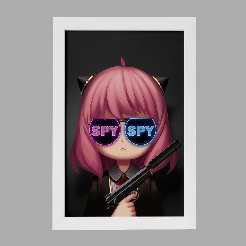 تابلو خندالو مدل آنیا انیمه اسپای ایکس فمیلی کد F896