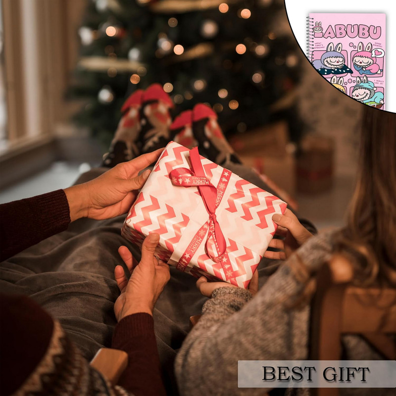 دفتر نقاشی مستر راد مدل لابوبو labubu طرح فانتزی کد fiory 2842