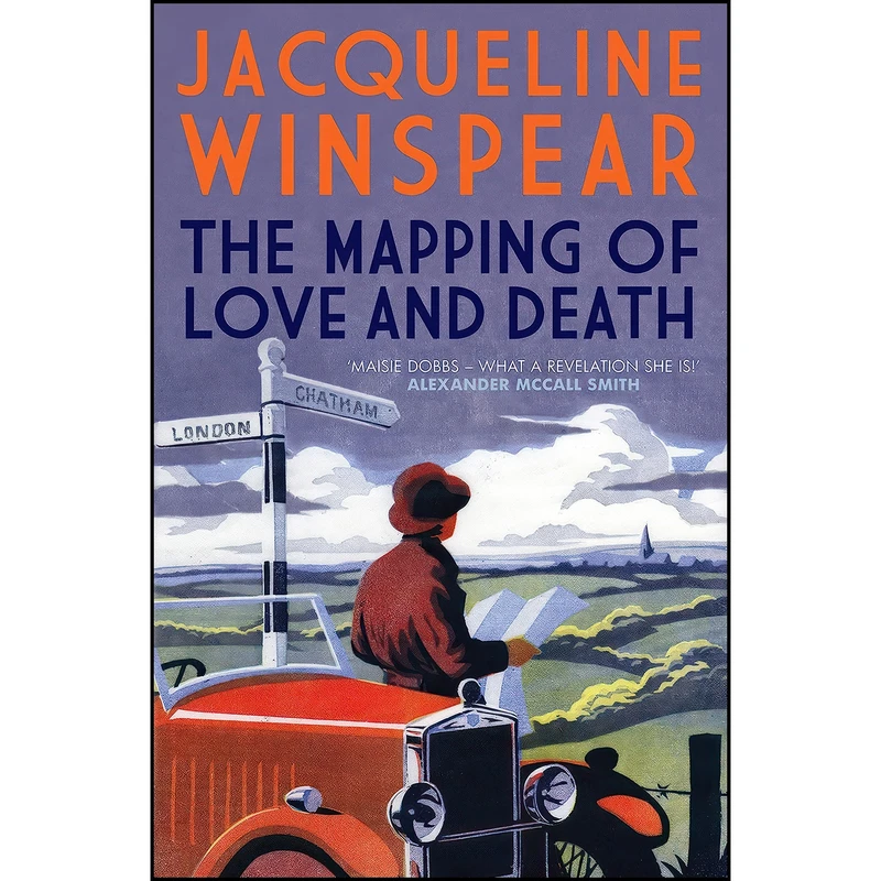 کتاب The Mapping of Love and Death  اثر Jacqueline Winspear انتشارات Allison & Busby