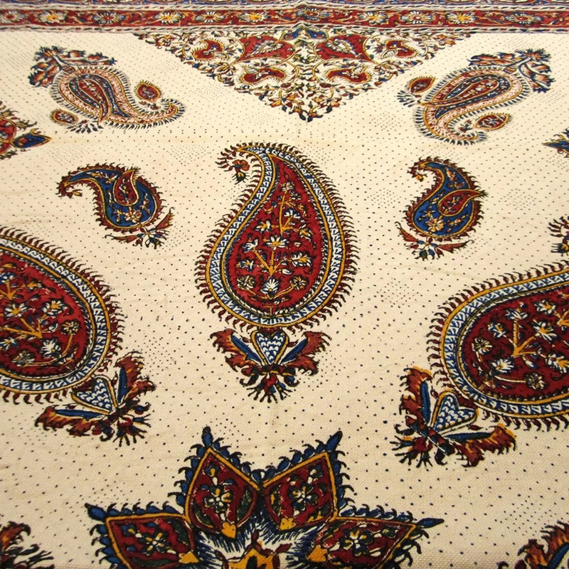 رومیزی قلمکار دن هوم طرح بته جقه کد D.150