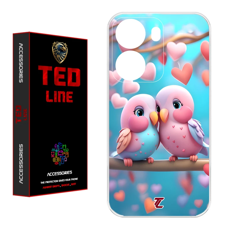 کاور تدلاین طرح پرنده کد 1176 مناسب برای گوشی موبایل شیائومی Redmi A5