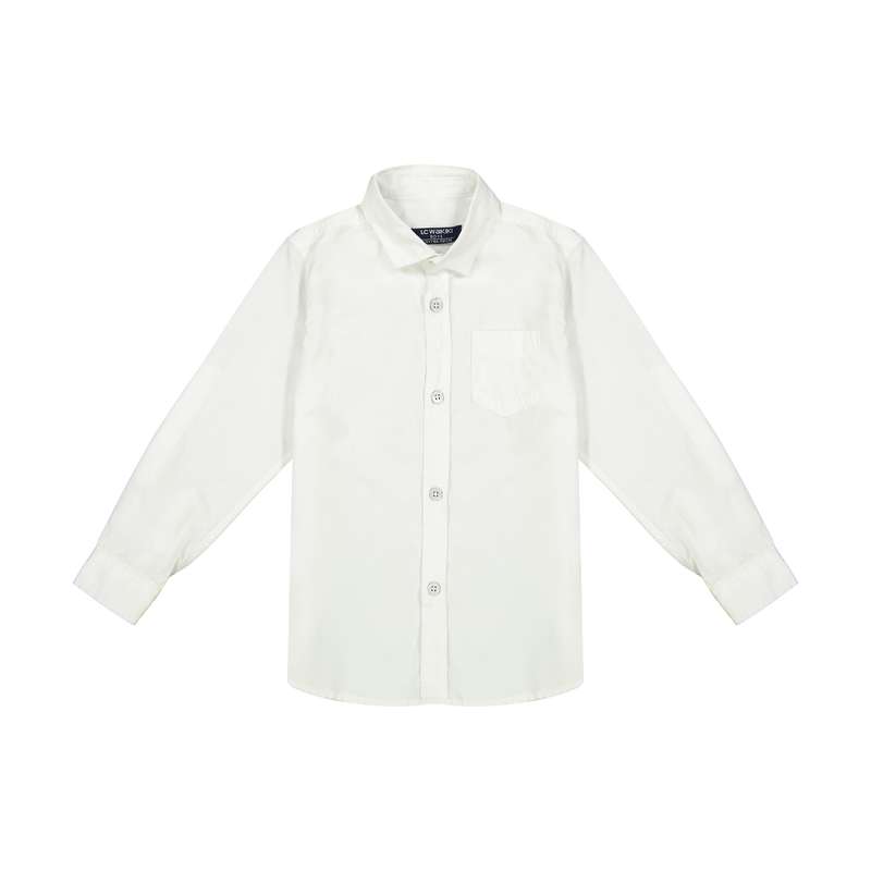 پیراهن پسرانه ال سی وایکیکی مدل 8W0506Z4-JYX-BRILLIANTWHITE