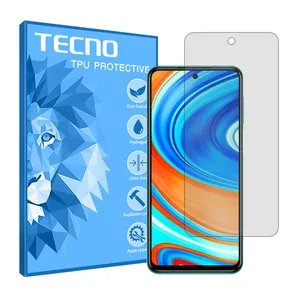Tecno brand shockproof Hydrogel screen protect tor glass for Xiaomi Redmi Note 9 Pro