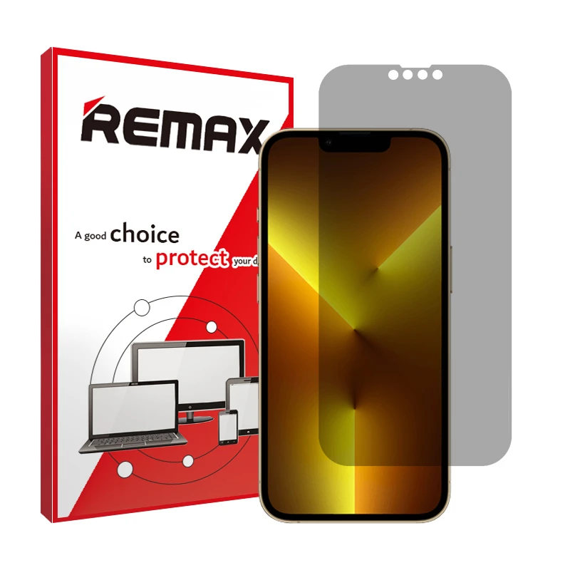 محافظ صفحه نمایش حریم شخصی ریمکس مدل HyPRV مناسب برای گوشی موبایل اپل iPhone 13 Pro