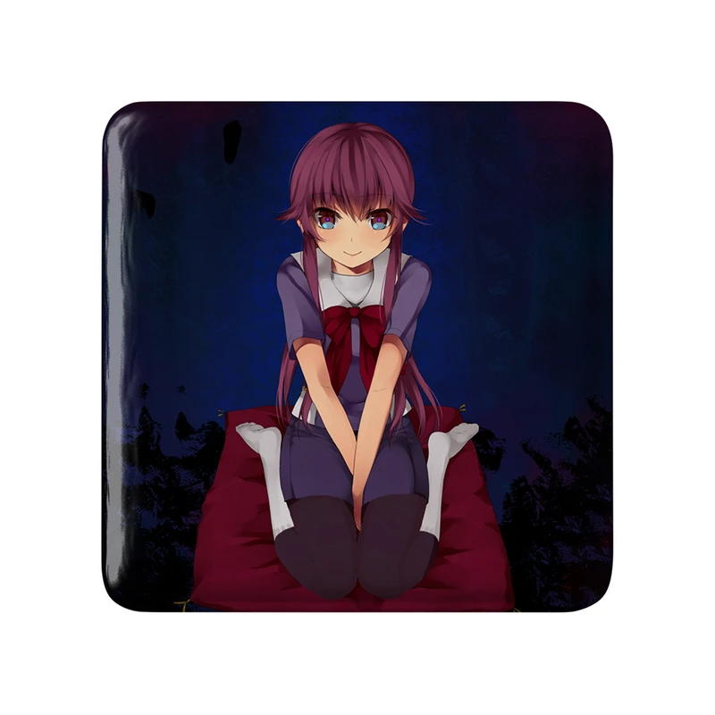 مگنت خندالو طرح یونو انیمه میرای نیکی مدل مربعی کد 32370