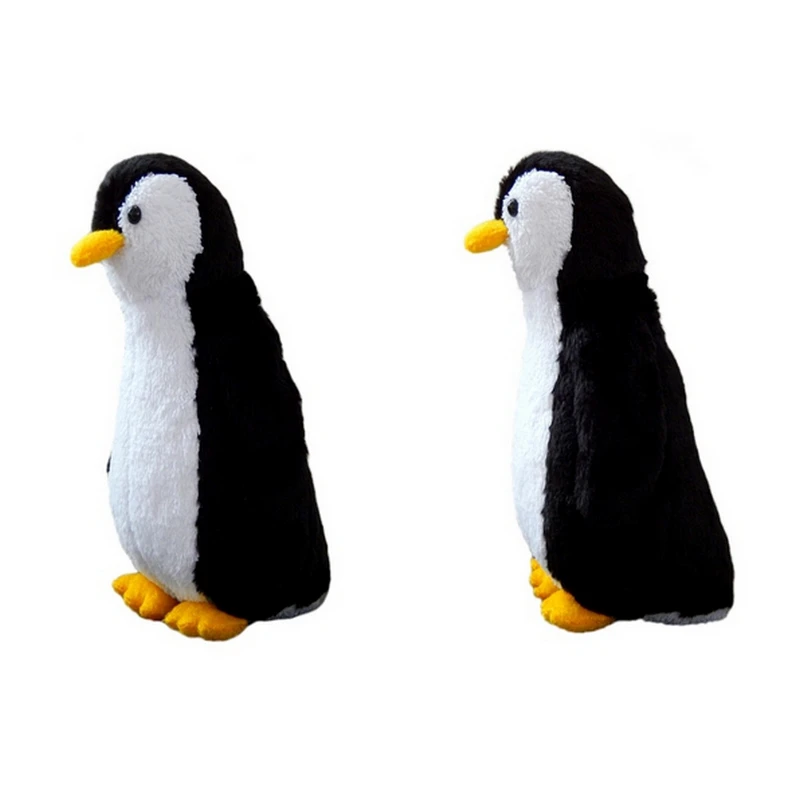 عروسک پولیشی مدل پنگوئن ارتفاع 25 سانتی متر مجموعه 2 عددی