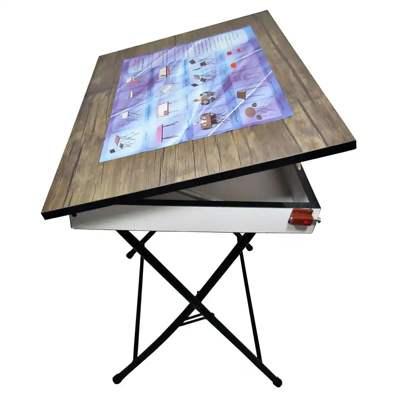 میز تحریر میزیمو مدل باکسدار تاشو کد 1101