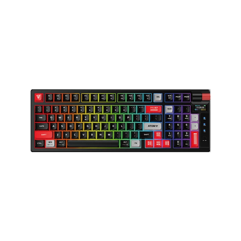 کیبورد گیمینگ فنتک مدل ATOM PRO MK918BLUESWITCH