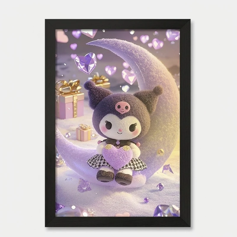 تابلو خندالو مدل کرومی (Kuromi) کد F10294