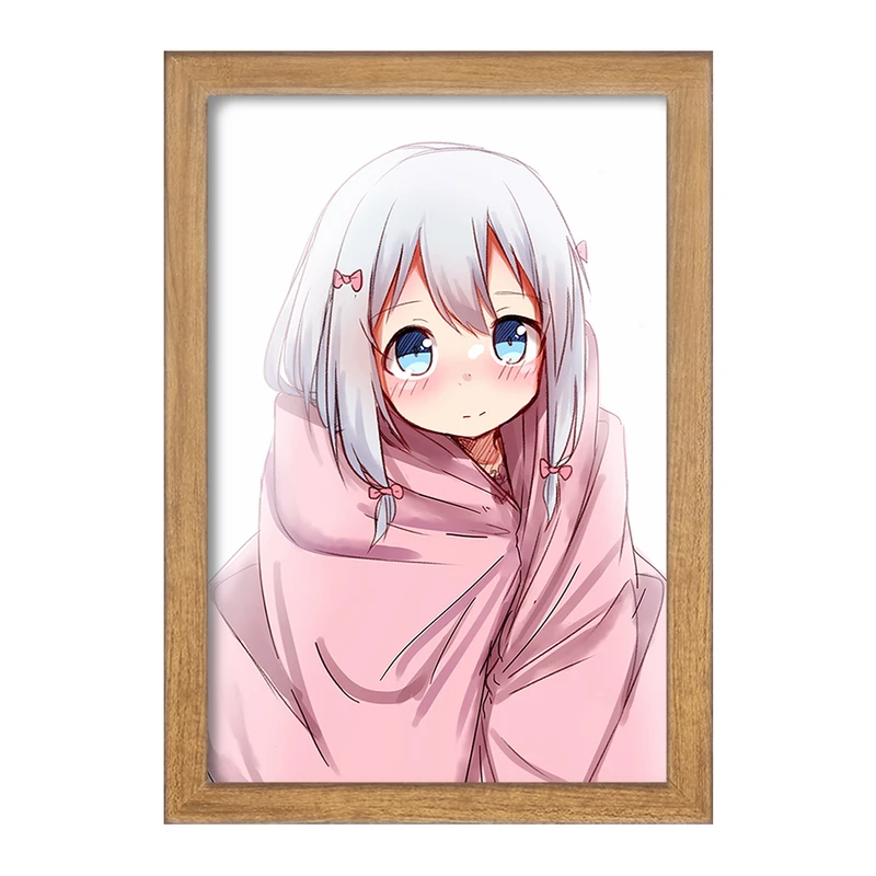 تابلو خندالو مدل ساگیری انیمه ارومانگا سنسی Eromanga Sensei  کد 22691