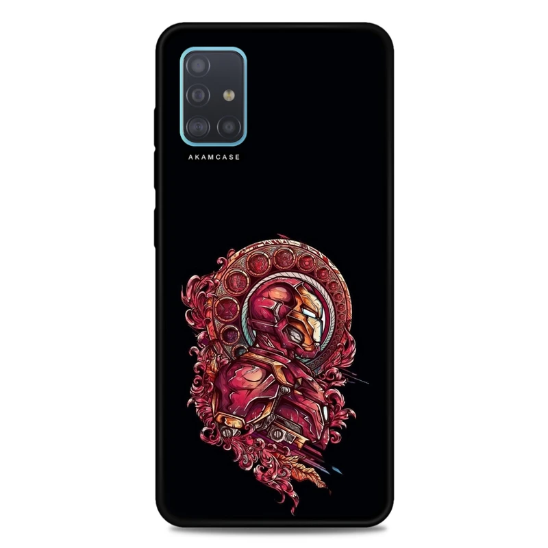 کاور آکام مدل AMC-WSGA51-IRON MAN8 مناسب برای گوشی موبایل سامسونگ Galaxy A51